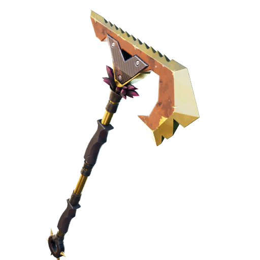 Weathered Gold — Fortnite pickaxe icon