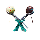 Two Scoops — Fortnite pickaxe