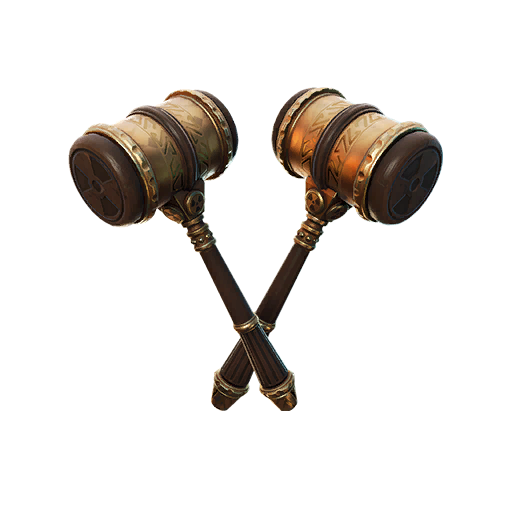 Hammers of Justice — Fortnite pickaxe icon