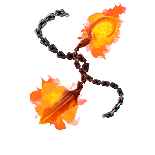 Soulfire Chains — Fortnite pickaxe icon