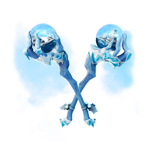 Frosty Globes — Fortnite pickaxe icon