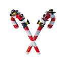 Fancy Dandy Canes — Fortnite pickaxe