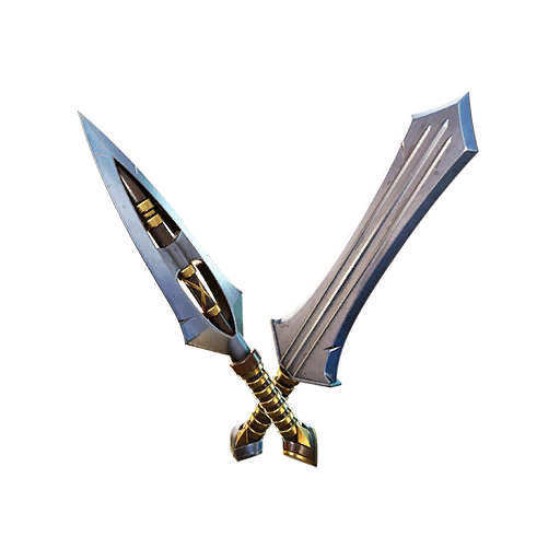 Vibranium Daggers — Fortnite pickaxe icon