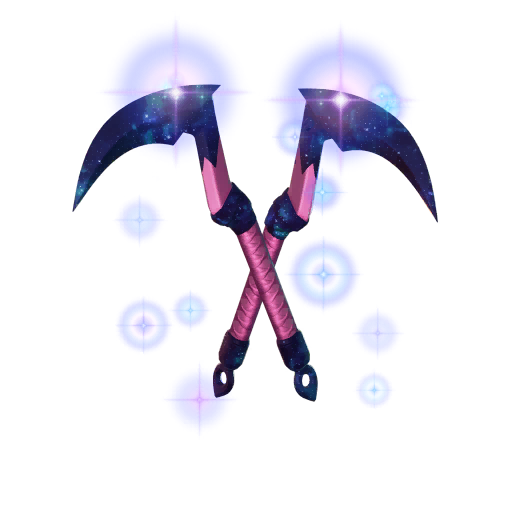 Galaxy Starblades — Fortnite pickaxe icon