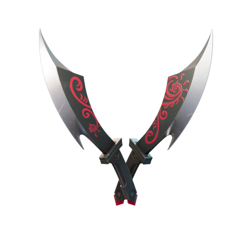Serrated Steelblades — Fortnite pickaxe icon