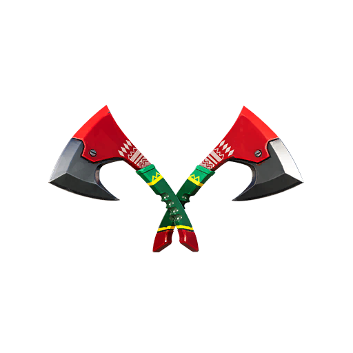 Holly Hatchets — Fortnite pickaxe icon