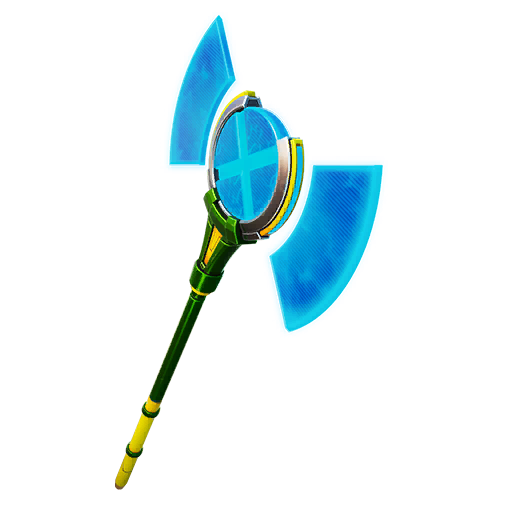 Holo X-Axe — Fortnite pickaxe icon