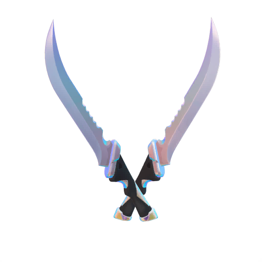 Dazzle Daggers — Fortnite pickaxe icon