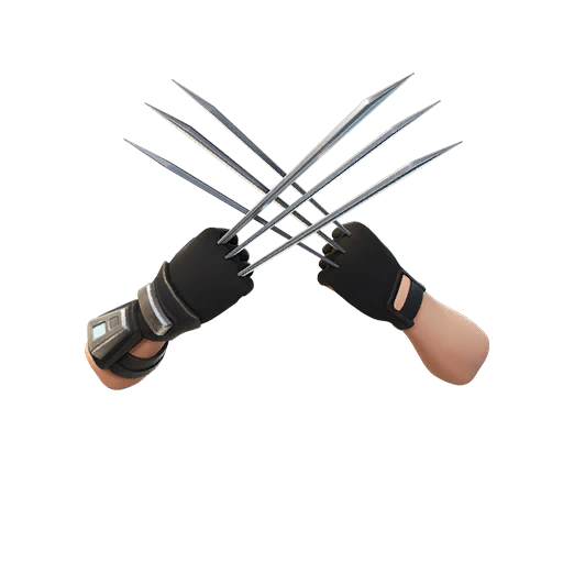 Adamantium Claws — Fortnite pickaxe icon