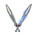White Widow's Fangs — Fortnite pickaxe