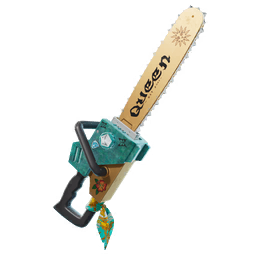 Gold Chainsaw — Fortnite pickaxe icon