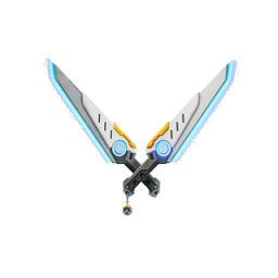 Tracer's Pulse Knives — Fortnite pickaxe icon