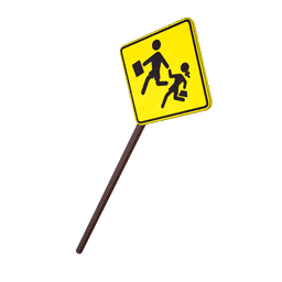 Stan's Bus Stop Sign — Fortnite pickaxe icon
