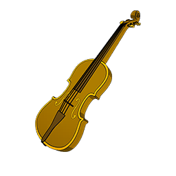 Solid Gold Fiddle — Fortnite pickaxe