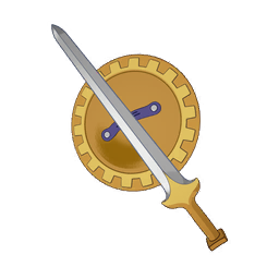 Olympian's Shield — Fortnite pickaxe icon