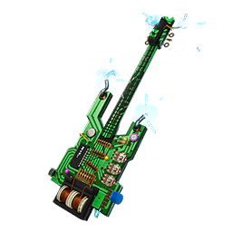 PCB Six-String — Fortnite pickaxe icon