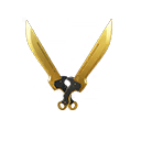 Gold Cutters — Fortnite pickaxe