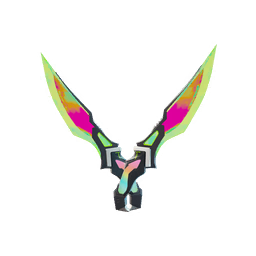 Phantomglaas Blades — Fortnite pickaxe icon