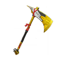 Gilded Splitter — Fortnite pickaxe