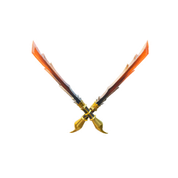 Scorpion's Twin Katana — Fortnite pickaxe icon