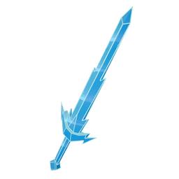 Ice King's Frozen Blade — Fortnite pickaxe icon
