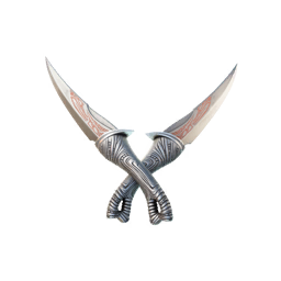 Drax's Blades — Fortnite pickaxe icon