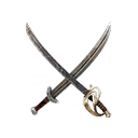 Jack's Cutlass and Bane — Fortnite pickaxe