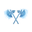 Sub-Zero's Ice Axes — Fortnite pickaxe