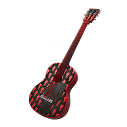 Red Guitar — Fortnite pickaxe icon