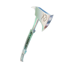 Platinum aXe-o — Fortnite pickaxe icon