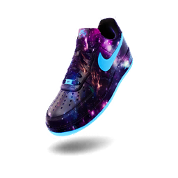Nike Air Force 1 'Galaxy' — Fortnite shoe