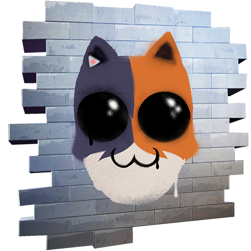 Meow Face — Fortnite spray