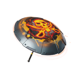 Burning 'Brella — Fortnite glider icon