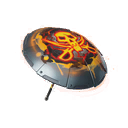 Burning 'Brella — Fortnite glider