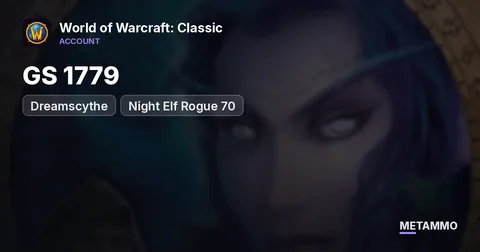 Dreamscythe - Night Elf Rogue 70 ■ GS 1779 ■ Kara/SSC/TK Attuned ■ Eng 350 / Mining 375 ■
