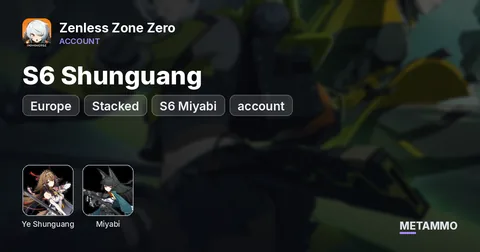 Stacked | S6 Shunguang  | S6 Miyabi  | EU account