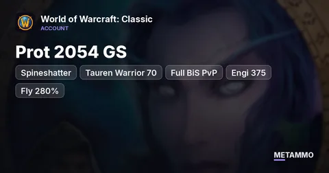 Spineshatter - Tauren Warrior 70 ■ Prot 2054 GS ■ Full BiS PvP ■ Engi 375 ■ Fly 280% ■ Hyjal Attune
