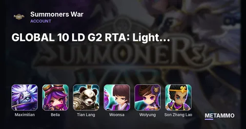 GLOBAL 10 LD G2 RTA:  Light Nobara/Maxi/Narsha/Bella/Valantis/Tian Lang/Woonsa/Wolyung/Son Zhang Lao/Artamiel