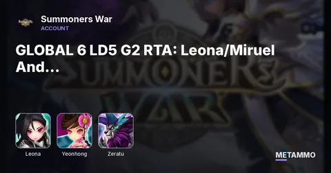 GLOBAL 6 LD5 G2 RTA: Leona/Miruel And Graciah/Neph/Nyx/Yeonhong/Zeratu