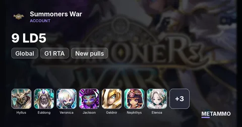 GLOBAL 9 LD G1 RTA: Hyllus/Euldong/Veronica/Jackson/Geldnir/Neph/Elenoa/Rahul/Qitian Dasheng/Dr. Richard New Pull