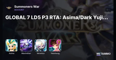 GLOBAL 7 LD5 P3 RTA: Asima/Dark Yuji Itadori/Lydia/Maxi/Vancliffe/Veronica/Yeonhong