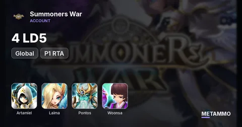 GLOBAL 4 LD5 P1 RTA: Artamiel/Laima/Pontos/Woonsa