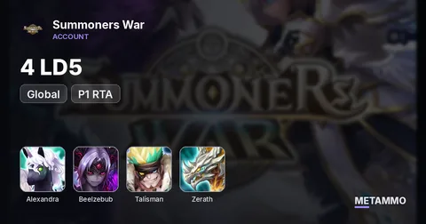 GLOBAL 4 LD5 P1 RTA: Alexandra/Beelzebub/Talisman/Zerath