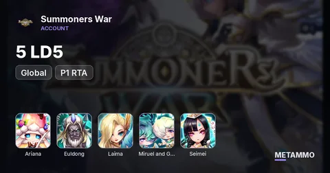GLOBAL 5 LD5 P1 RTA: Ariana/Euldong/Laima/Miruel And Graciah/Seimei