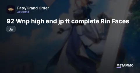[ Jp ]  92 Wnp high end jp ft complete Rin Faces