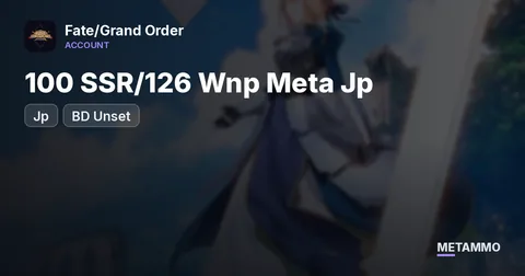 [ Jp ]  100 SSR/126 Wnp Meta Jp + BD Unset
