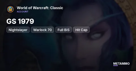 Nightslayer - Warlock 70 ■ GS 1979 ■ Full BiS ■ Hit Cap ■