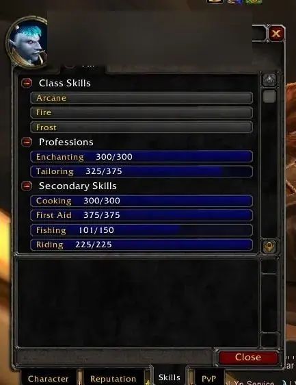 Spineshatter - Troll Mage 70 ■ GS 1738 ■ Epic Fly ■ Tailor 325 ■ - World of Warcraft: Classic account screenshot 2