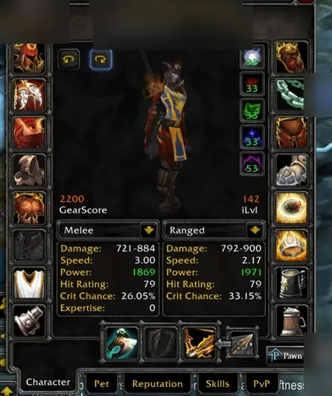 Spineshatter - Draenei Hunter 70 ■ GS 1640 ■ Full Beast Lord ■ Dual Spec ■ Fly 60% ■ - World of Warcraft: Classic account screenshot 1