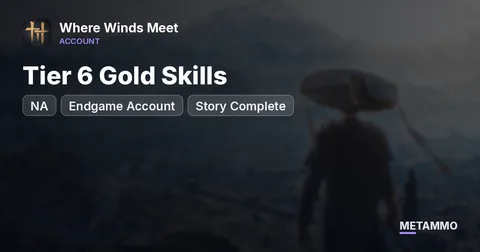 Endgame Account | Tier 6 Gold Skills | Story Complete | NA Server